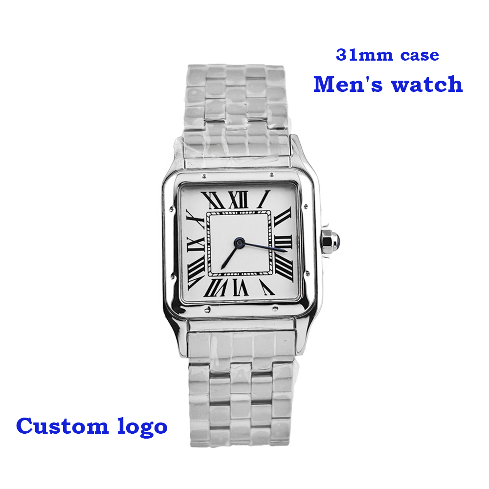 Cartier Watch Tank - Nieuw herenhorloge VJ20, hoogwaardig vierkant horloge