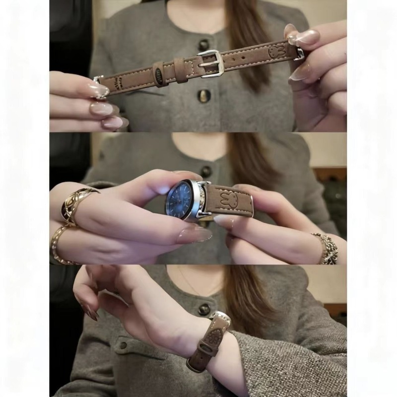 Kawaii Miffy horlogeband van s - Suede Strap Watch recensie en prijs