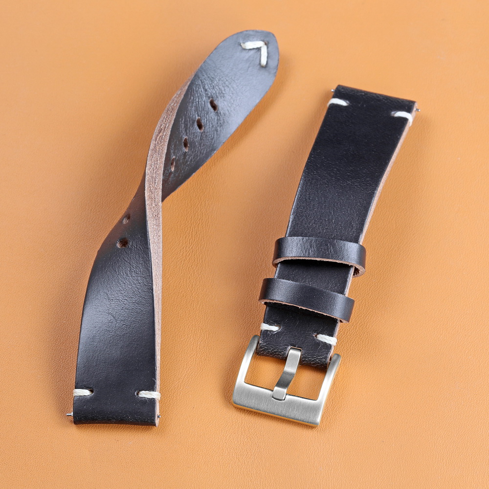 Hemsut lederen horlogebanden s - Suede Strap Watch recensie en prijs